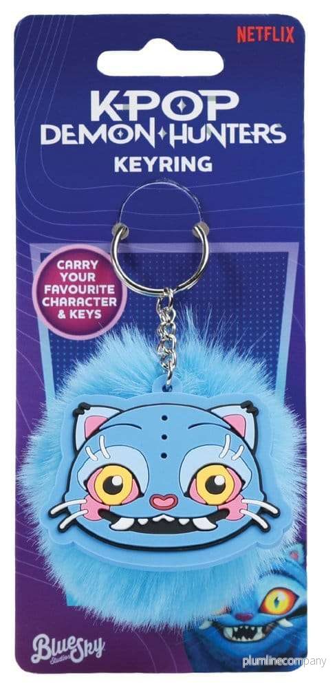 KPop Demon Hunters Pom Pom-nyckelring Derpy