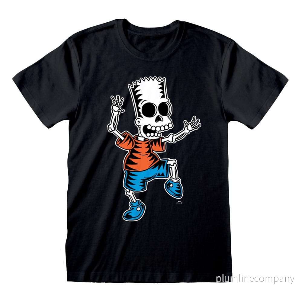 The Simpsons T-shirt Skeleton Bart