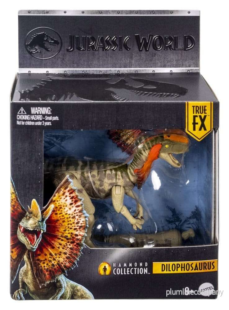 Jurassic World Rebirth Hammond Collection Actionfigur Dilophosaurus - Bild 2