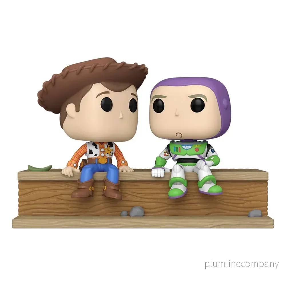 Toy Story POP Moment Figurer Woody och Buzz (30-årsjubileum) – 9 cm Toy Story POP Moment Figurer Woody och Buzz (30-årsjubileum) – 9 cm