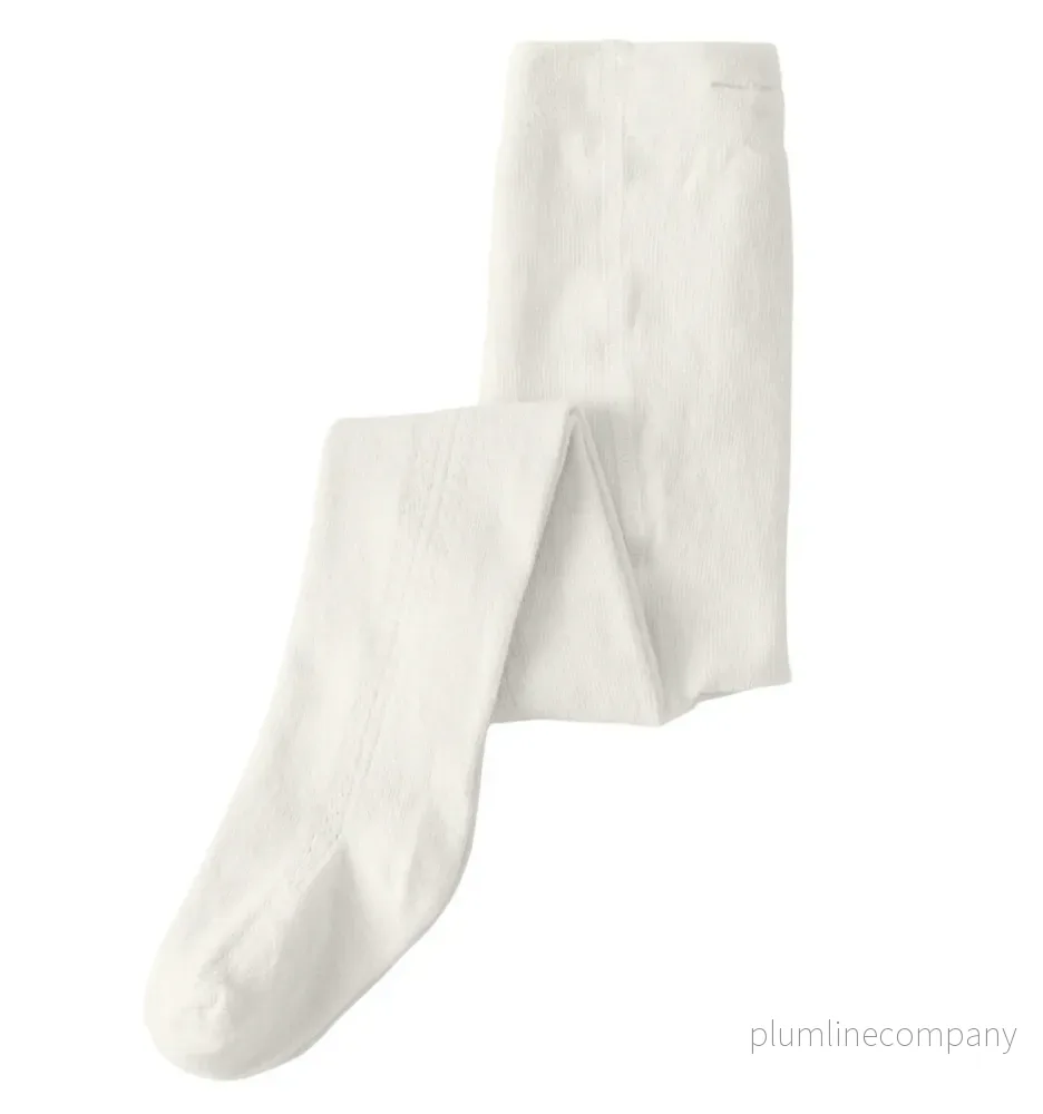NEEDLEDROP PANTYHOSE – Coconut milk NEEDLEDROP PANTYHOSE – Coconut milk