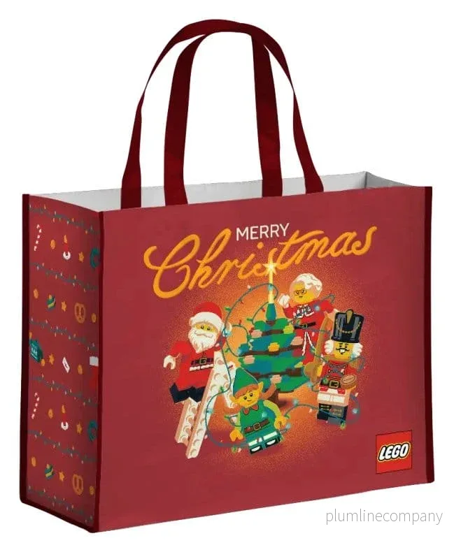Lego Shopping Bag God Jul – Rymlig, Miljövänlig och Hållbar Shoppingväska Lego Shopping Bag God Jul – Rymlig, Miljövänlig och Hållbar Shoppingväska