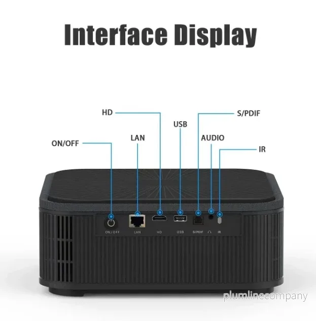 NÖRDIC Projektor 500ANSI Resolution Dual band Bluetooth 5.1 - Bild 2