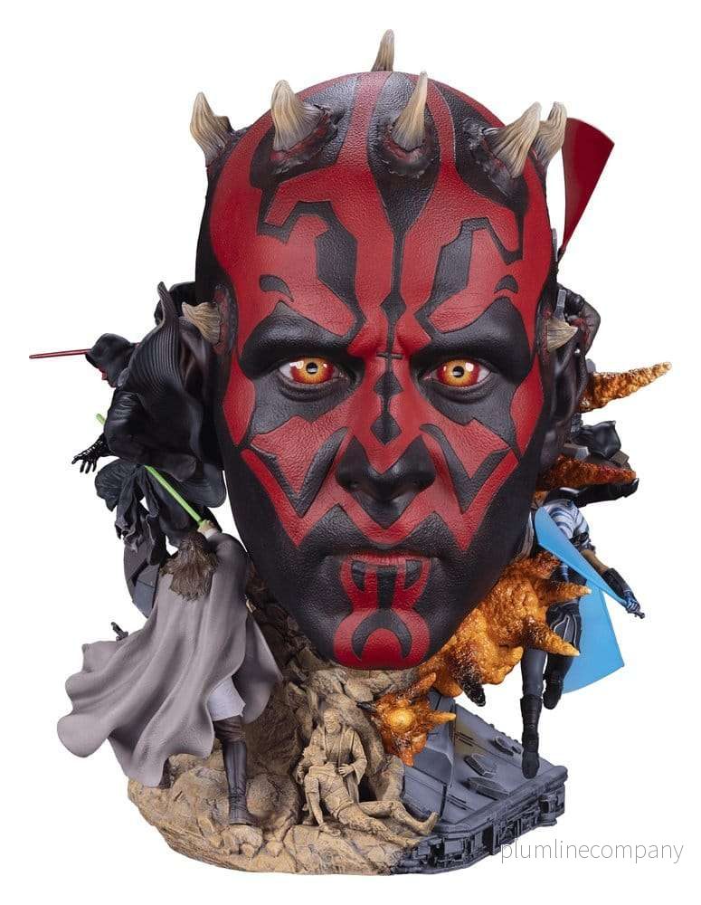 Star Wars Fine Art-byst Darth Maul 37 cm Star Wars Fine Art-byst Darth Maul 37 cm