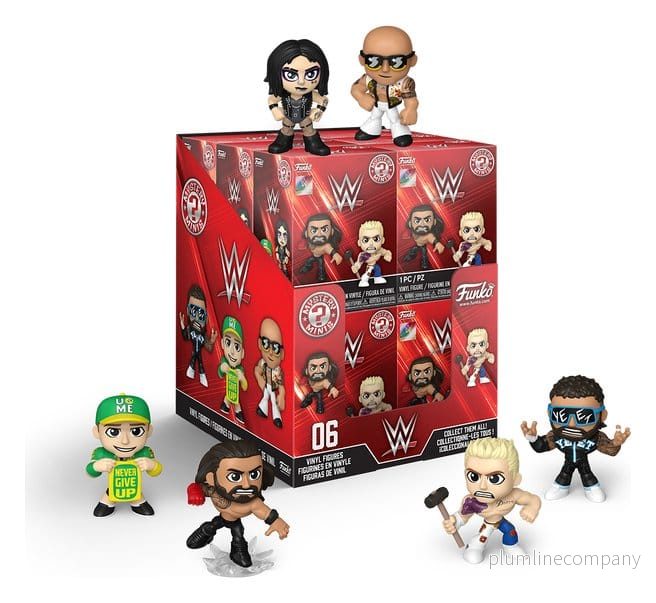 WWE Minifigurer PDQ 5 cm Display (12) WWE Minifigurer PDQ 5 cm Display (12)