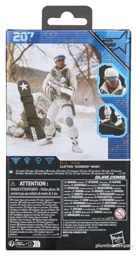 G.I. Joe Classified Series Actionfigur #207 Clifton "Iceberg" Nash 15 cm - Bild 2