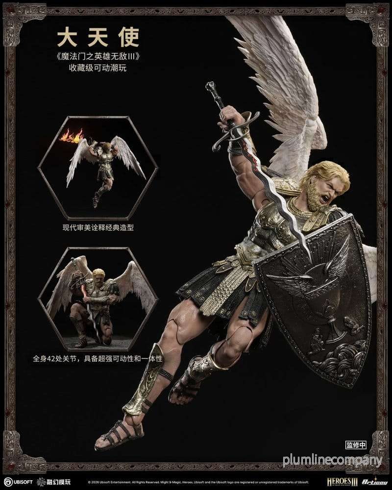 Heroes of Might and Magic III actionfigur 1/12 Archangel Deluxe Version 15 cm - Bild 3