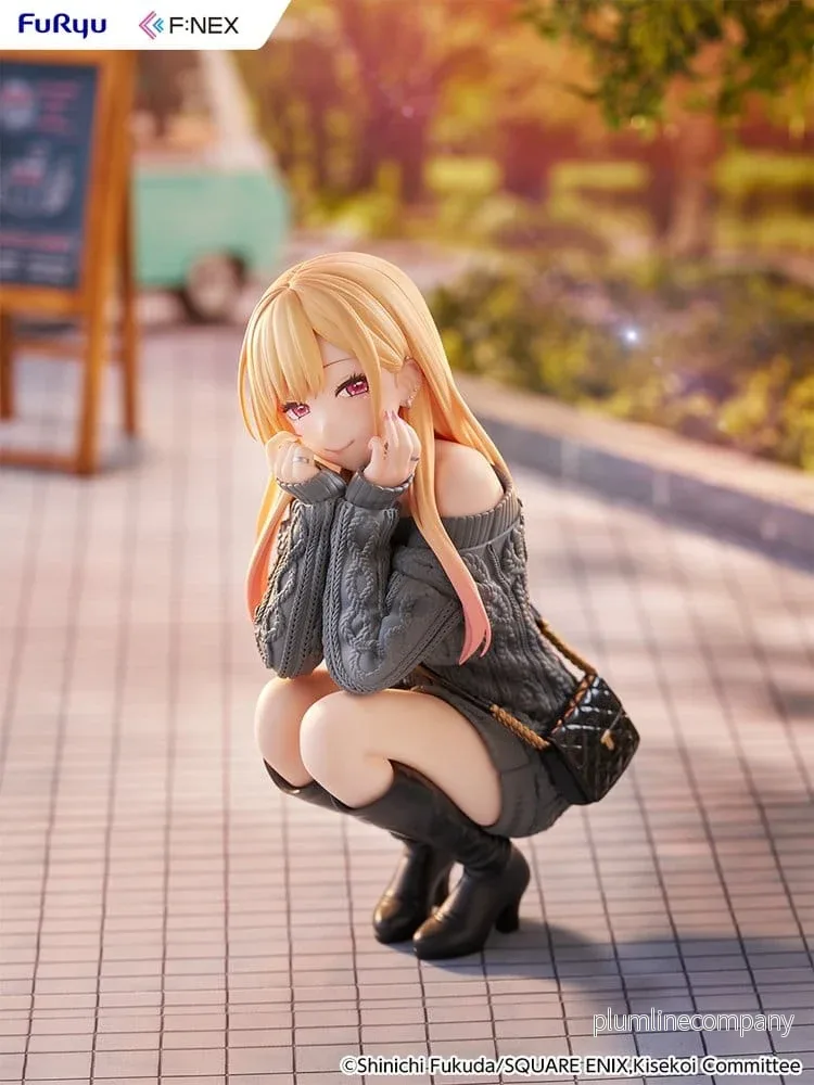 My Dress-Up Darling F:NEX PVC-figur 1/6 Marin Kitagawa stickad version, 16 cm - Bild 2