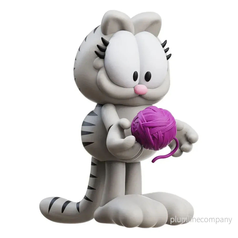 Garfield Action Figur Nermal 10 cm – Söt och Samlarvänlig Garfield Action Figur Nermal 10 cm – Söt och Samlarvänlig