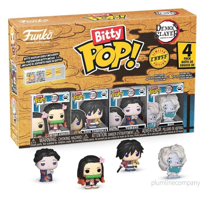 Demon Slayer: Kimetsu no Yaiba Bitty POP! Figur 4-Pack Nezuko 2,5 cm - Bild 2