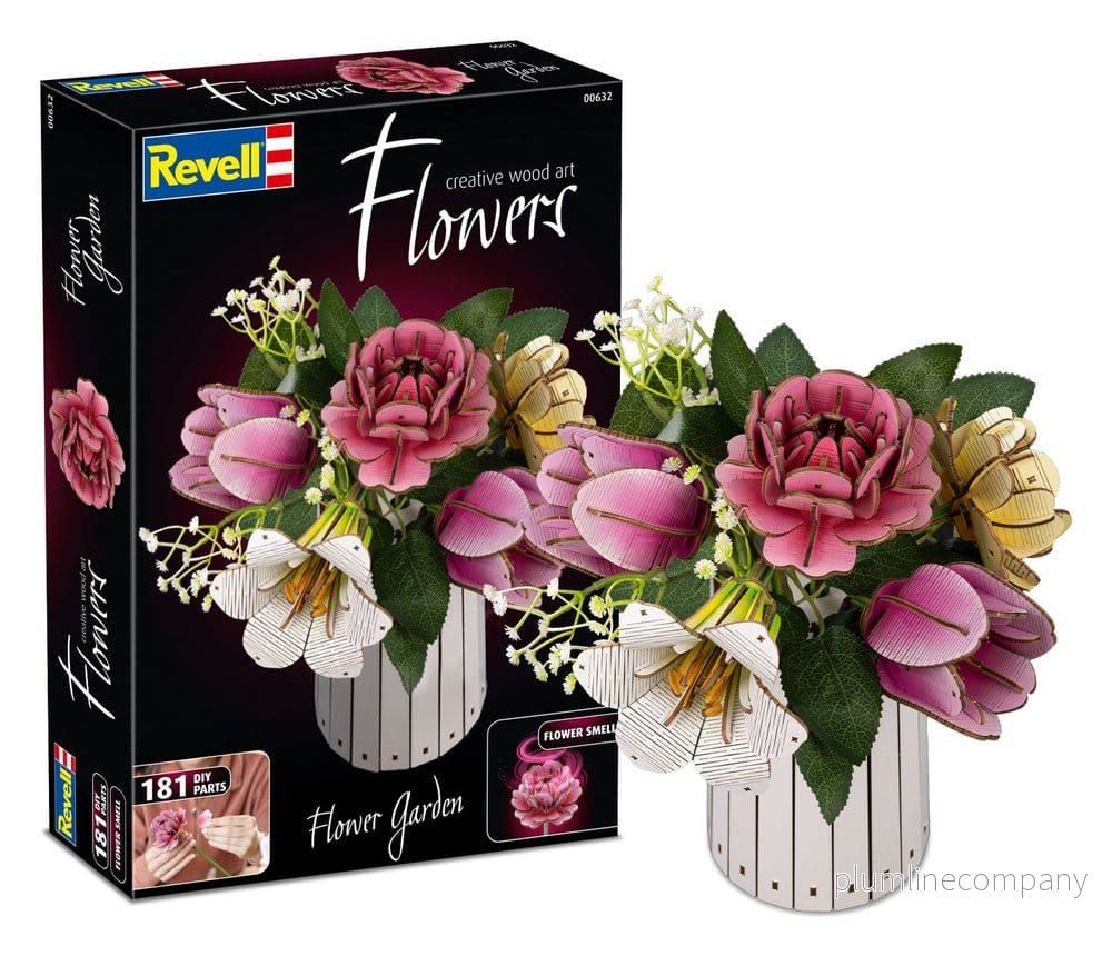 Revell Flowers Träblommor Blomsterträdgård 22 cm Revell Flowers Träblommor Blomsterträdgård 22 cm