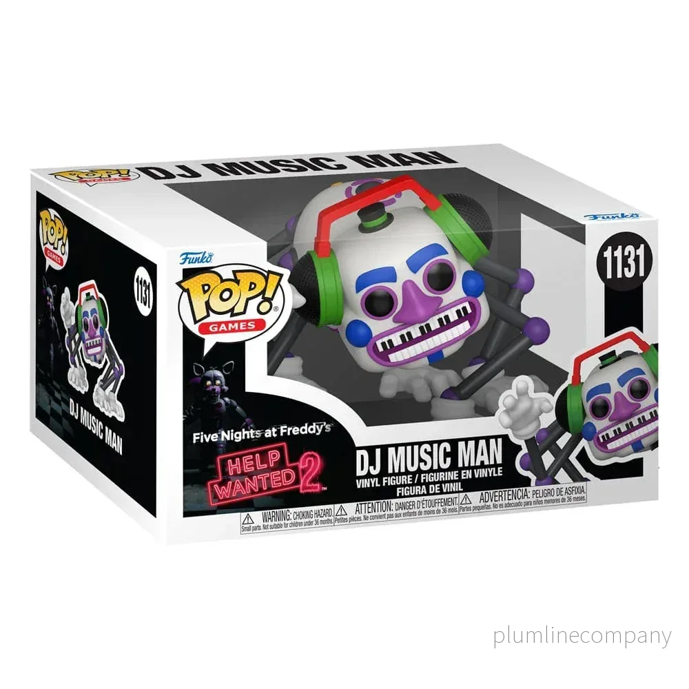 Five Nights at Freddy's: Help Wanted 2 POP! Premium Figur DJ Music Man 9 cm - Bild 3
