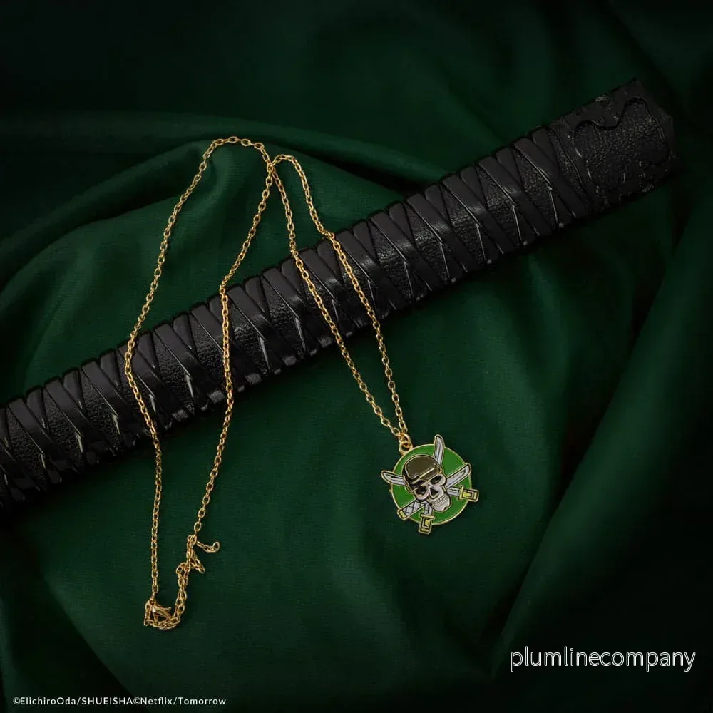 One Piece Necklace with Zoro Pendant - Bild 3