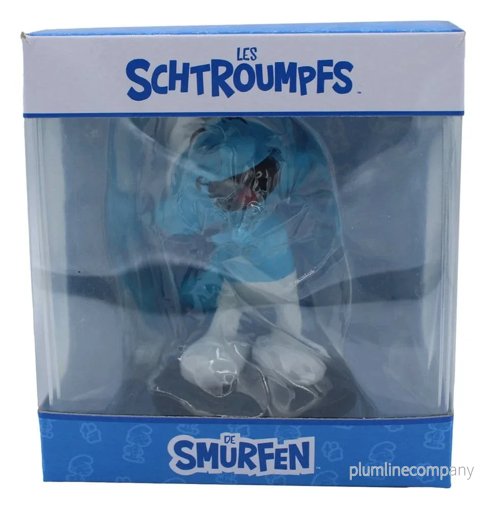 Smurfarna Figur Jokey Smurf 11 cm - Detaljerad Samlarfigur i Resin - Bild 2