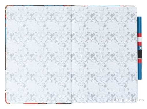 Marvel Captain America Premium Anteckningsblock med Penna Uniform A5 - Bild 3