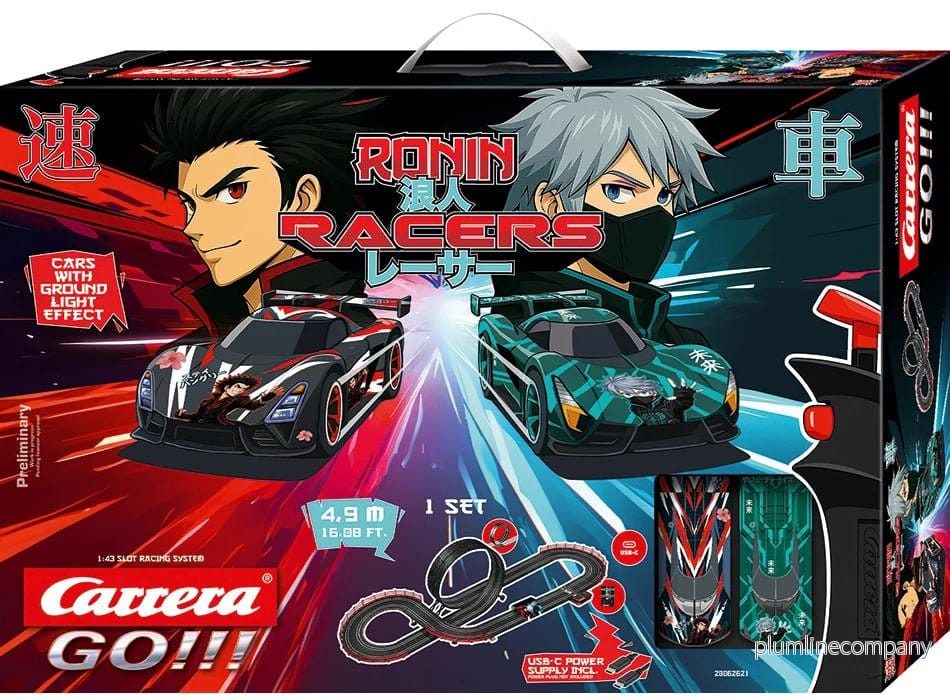 Carrera GO!!! Bananbilar Banoset Ronin Racers