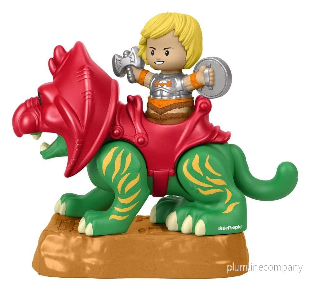 Masters of the Universe Little People Collector figurset He-Man & Battle Cat - Bild 2