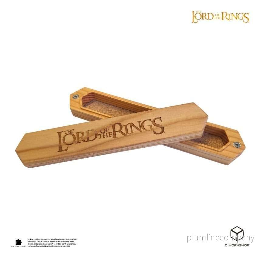 The Lord of the Rings tärningslåda i lärkträ The Lord of the Rings tärningslåda i lärkträ