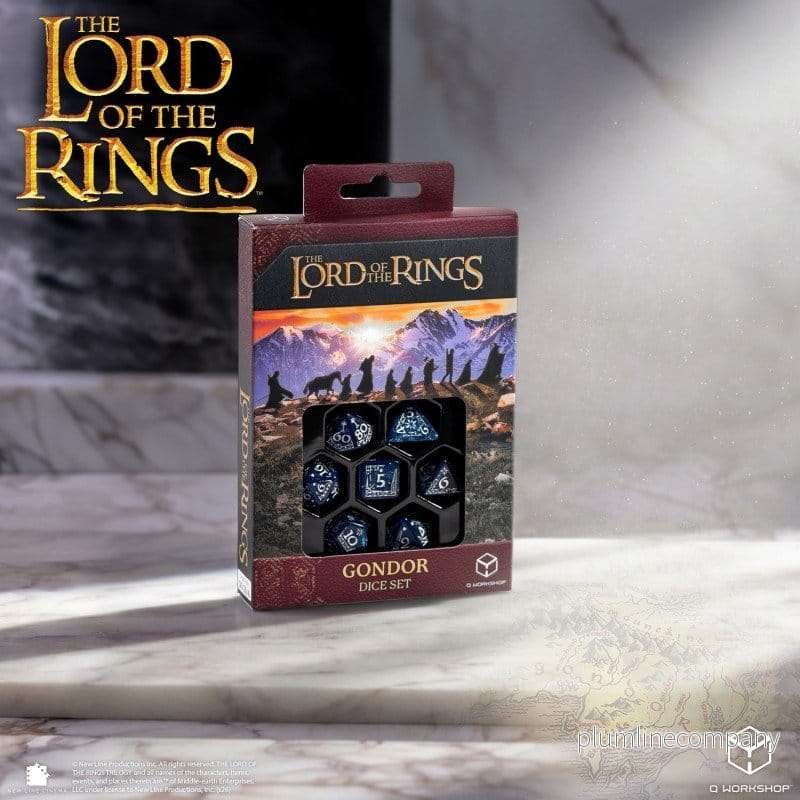 The Lord of the Rings tärningsset med 7 tärningar – Gondor - Bild 2