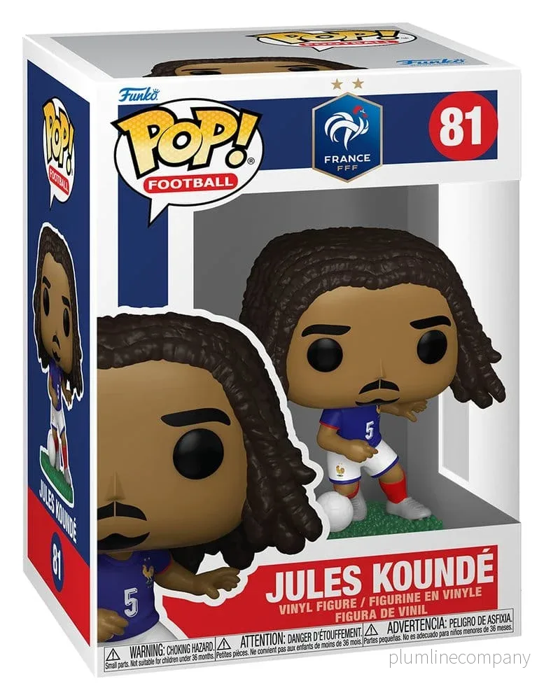 EFL POP! Fotboll Figur Frankrike- Jules Kounde 9 cm - Bild 3