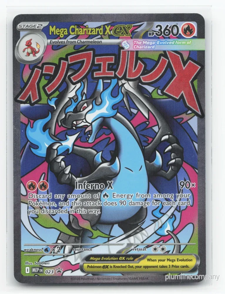 Mega Charizard X ex 023 – Mega Evolution Black Star Promos Mega Charizard X ex 023 – Mega Evolution Black Star Promos