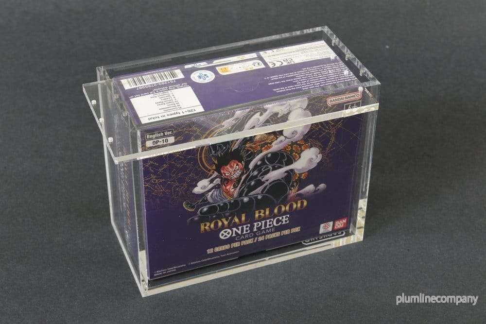 Evoretro akryl-displaycase för Bandai One Piece TCG Booster Box (engelsk version) - Bild 3