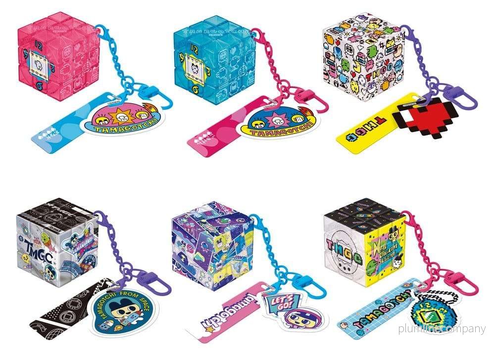 Rubik’s ID Tamagotchi Blind Box-nyckelringar Display (6) Rubik’s ID Tamagotchi Blind Box-nyckelringar Display (6)
