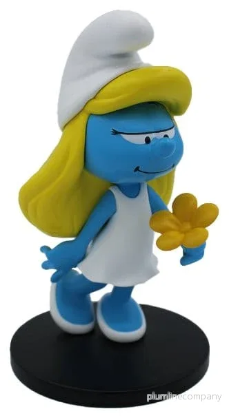 Smurfarna Figur Smurfette med Blomma 12 cm Smurfarna Figur Smurfette med Blomma 12 cm