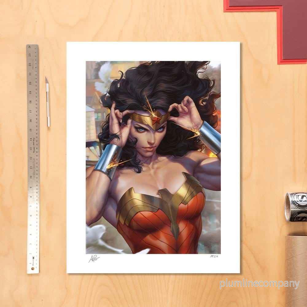 DC Comics konsttryck Wonder Woman #1 (2023) 61 x 46 cm – utan ram - Bild 3