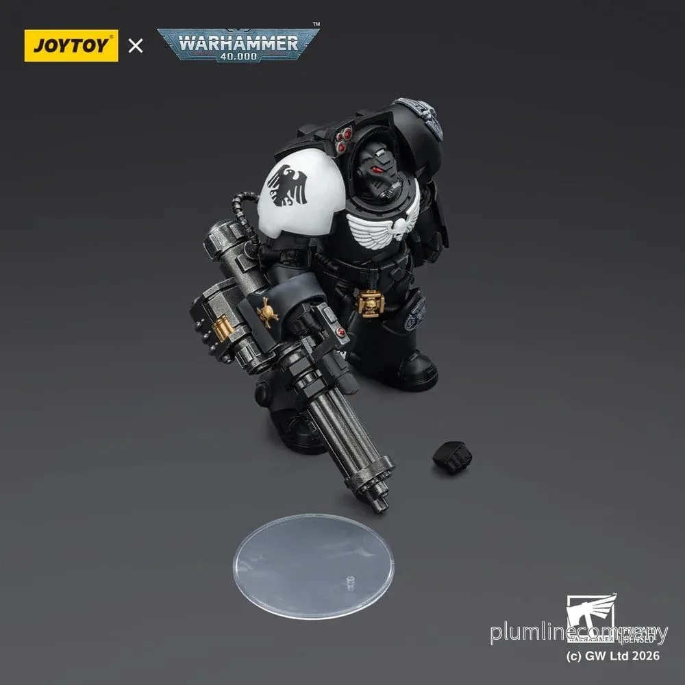 Warhammer 40,000 Action Figur Raven Guard Terminator 3 med Power Fist och Assault Cannon 14 cm - Bild 3