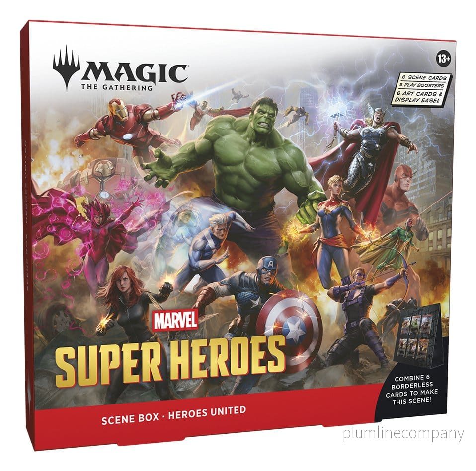 Magic the Gathering Marvel Super Heroes Scene Box Display (4) engelska - Bild 3