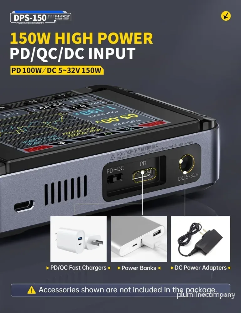 FNIRSI Mini DC justerbar CNC programmerbar reglerad switchad strömförsörjning - Bild 3