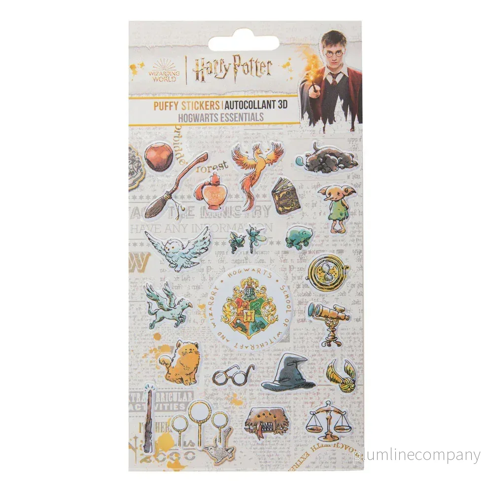 Harry Potter Puffy Sticker Hogwarts Essentials - Bild 2