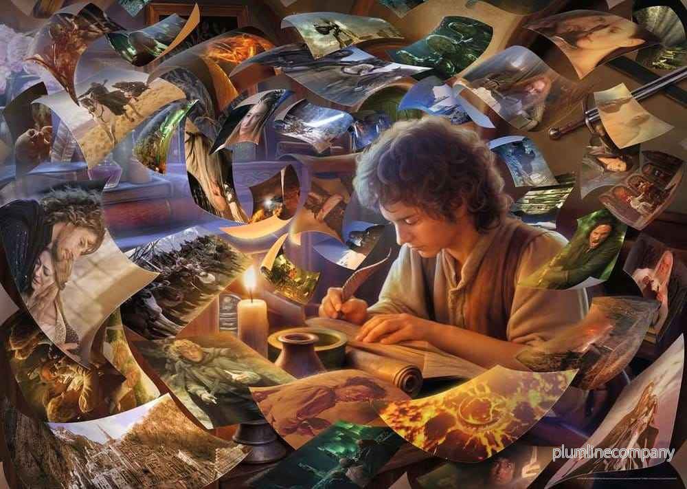 Sagan om Ringen Pussel Frodo's Resa (1000 Bitar) - Bild 3