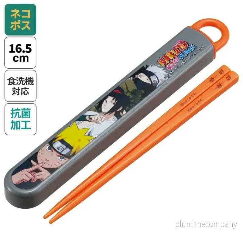 Naruto ätpinnar med låda Team 7 17 cm