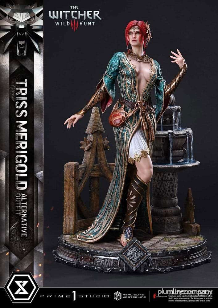 The Witcher 3: Wild Hunt Real Elite Masterline Series Staty 1/4 Triss Merigold 52 cm The Witcher 3: Wild Hunt Real Elite Masterline Series Staty 1/4 Triss Merigold 52 cm