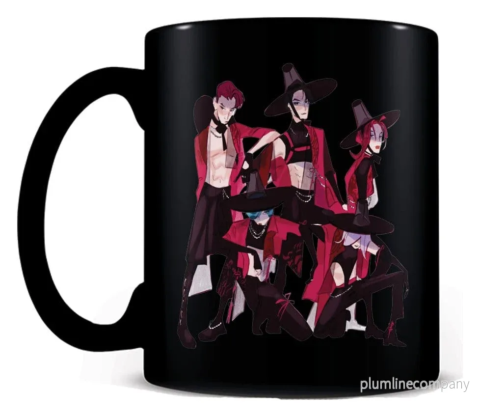 KPop Demon Hunters Mug Din Idol Svart KPop Demon Hunters Mug Din Idol Svart