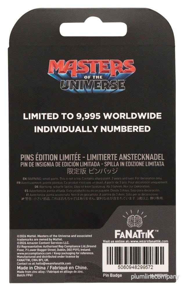 Masters of the Universe 2026 Pinsmärke He-Man Begränsad Upplaga - Bild 2