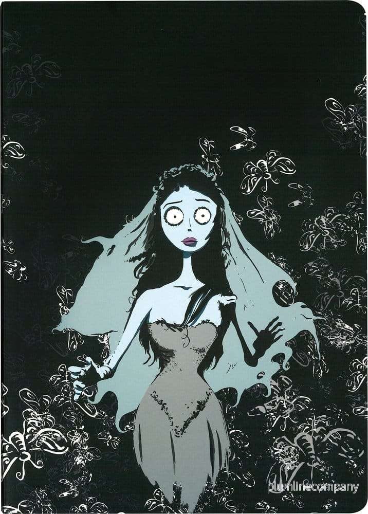 Corpse Bride mjuk pärm anteckningsbok Emily 21 cm Corpse Bride mjuk pärm anteckningsbok Emily 21 cm