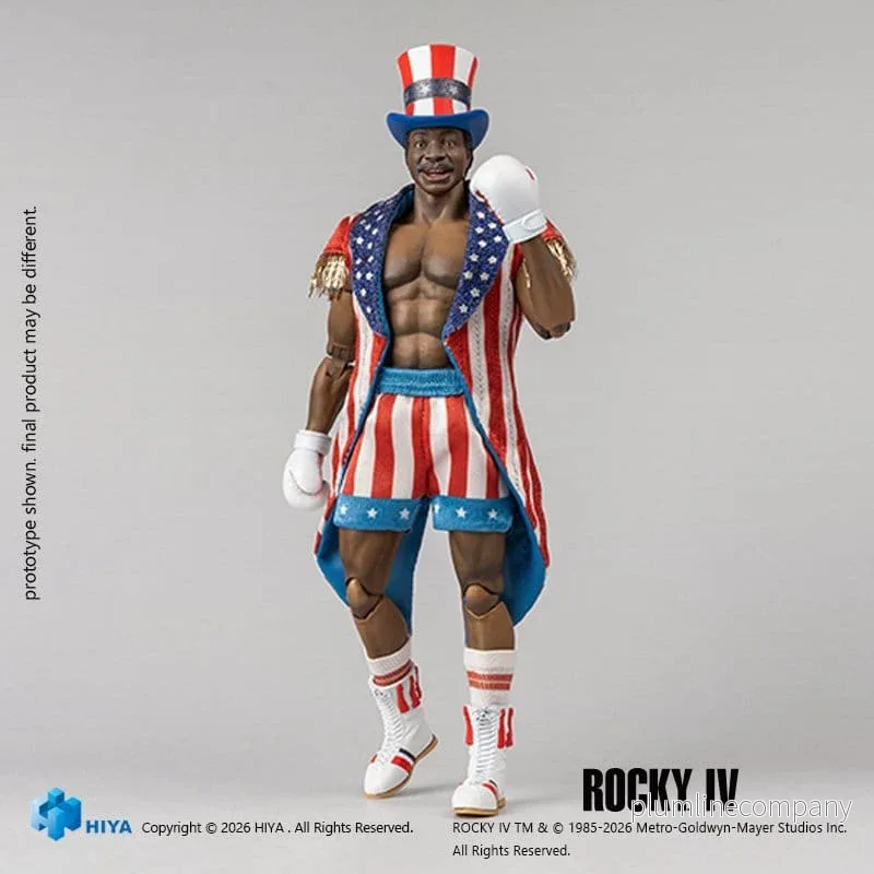 Rocky IV Exquisite Super Series Actionfigur 1/12 Apollo 16 cm - Bild 3