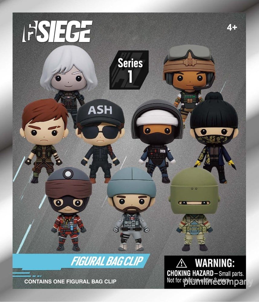 Six Siege 3D PVC-påsklämma Serie 1 Display (24 stycken) - Bild 3