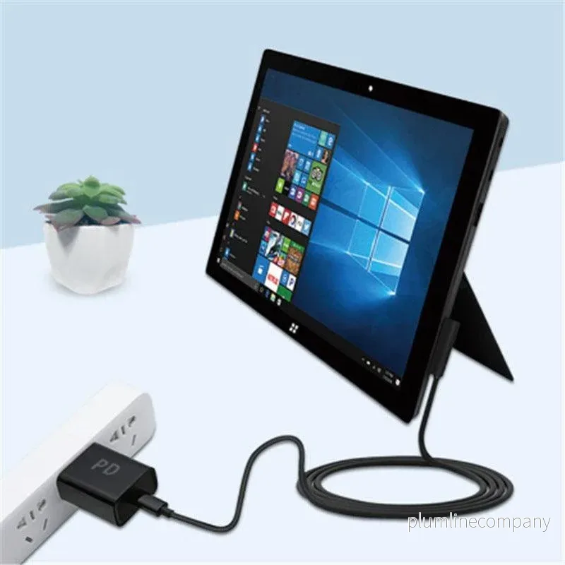 NÖRDIC 1,5m USB laddarkabel 12V3A för Surface Pro 1/2 - Bild 2