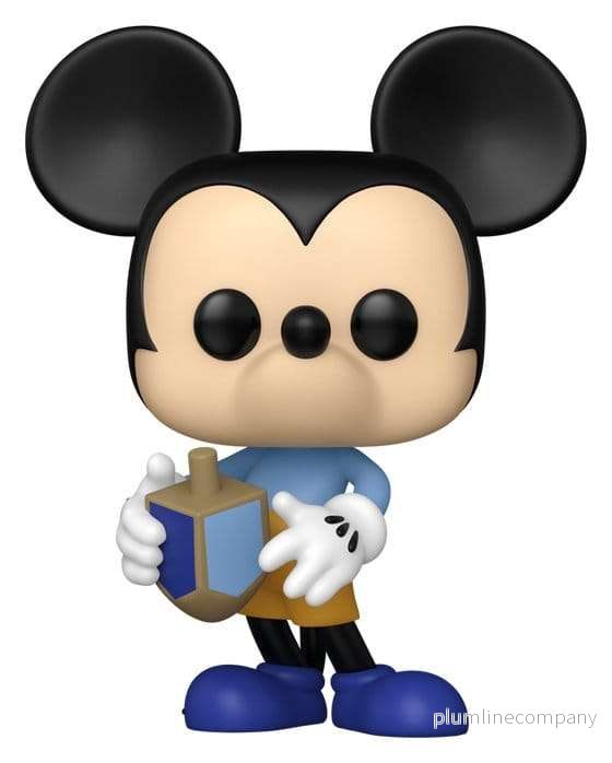 Disney POP! Figur: Hanukkah Mickey (dreidel) 9 cm Disney POP! Figur: Hanukkah Mickey (dreidel) 9 cm