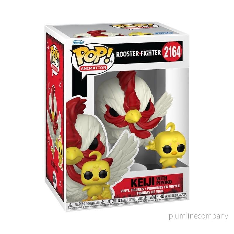 Rooster Fighter POP!&Buddy Figur Keiji & Piyoko 9 cm - Bild 3