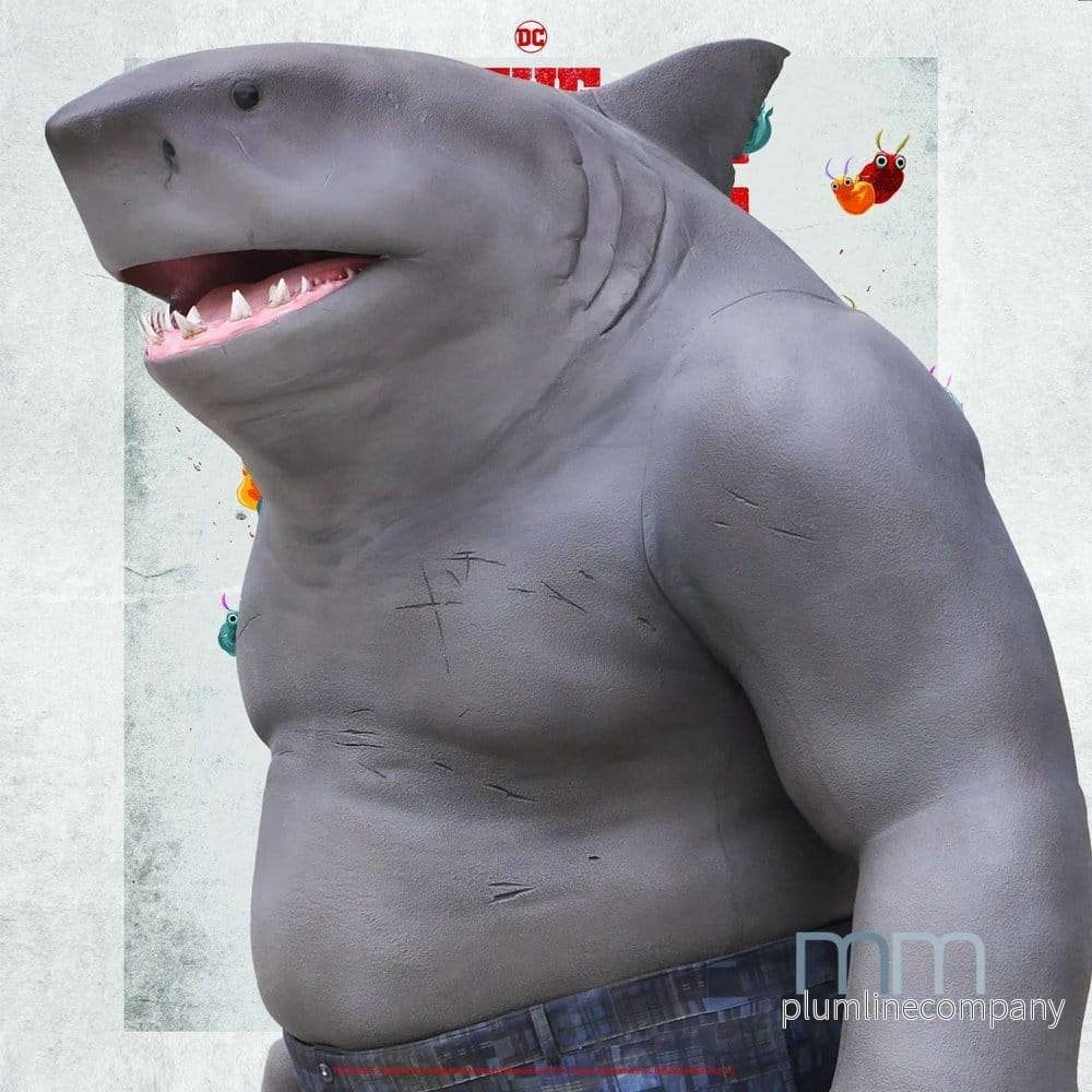 Suicide Squad staty i naturlig storlek King Shark 193 cm - Bild 3