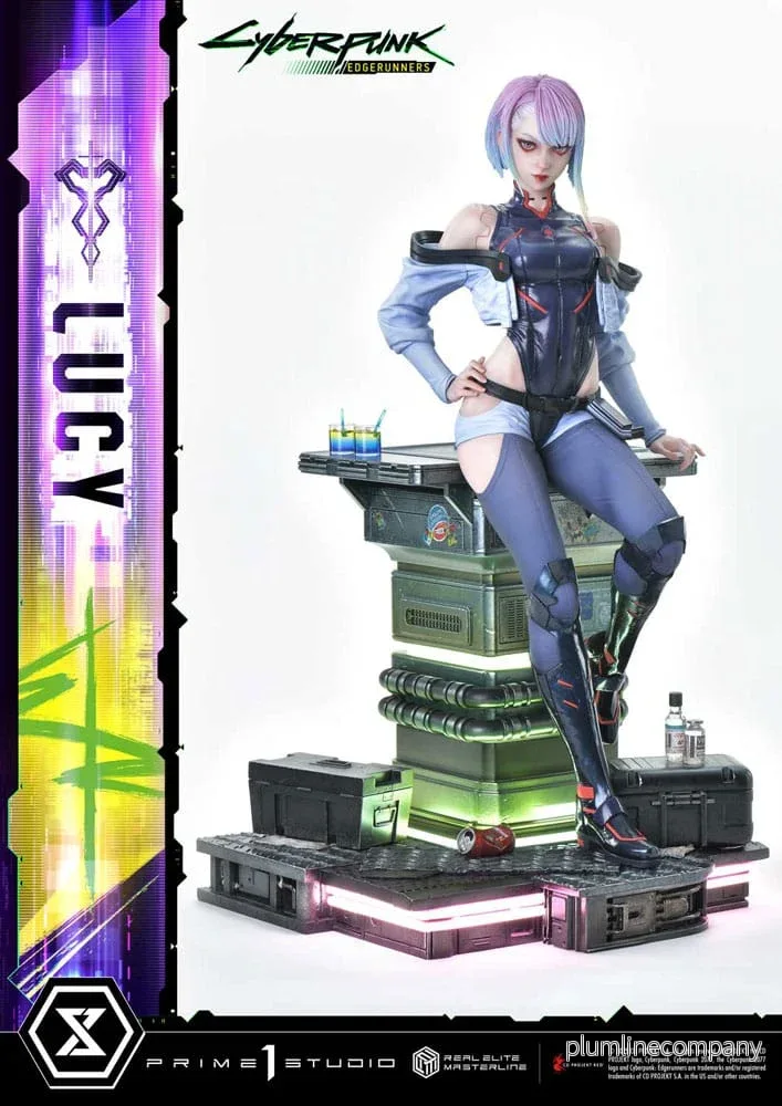 Cyberpunk: Edgerunners Real Elite Masterline Series staty 1/4 Lucy 50 cm Cyberpunk: Edgerunners Real Elite Masterline Series staty 1/4 Lucy 50 cm