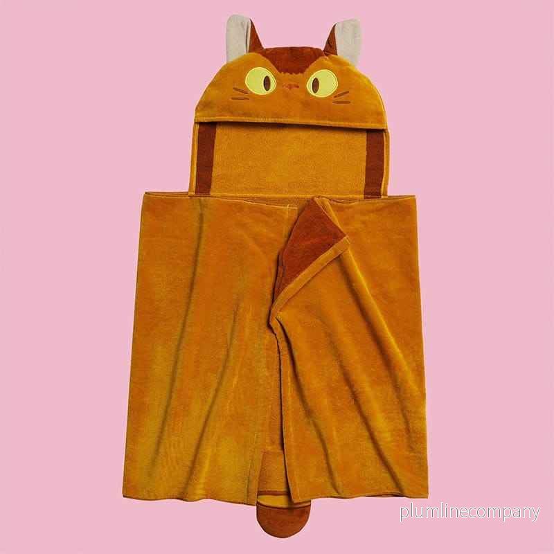 Min granne Totoro Natsu badkappa Kattsbuss 70 x 140 cm Min granne Totoro Natsu badkappa Kattsbuss 70 x 140 cm