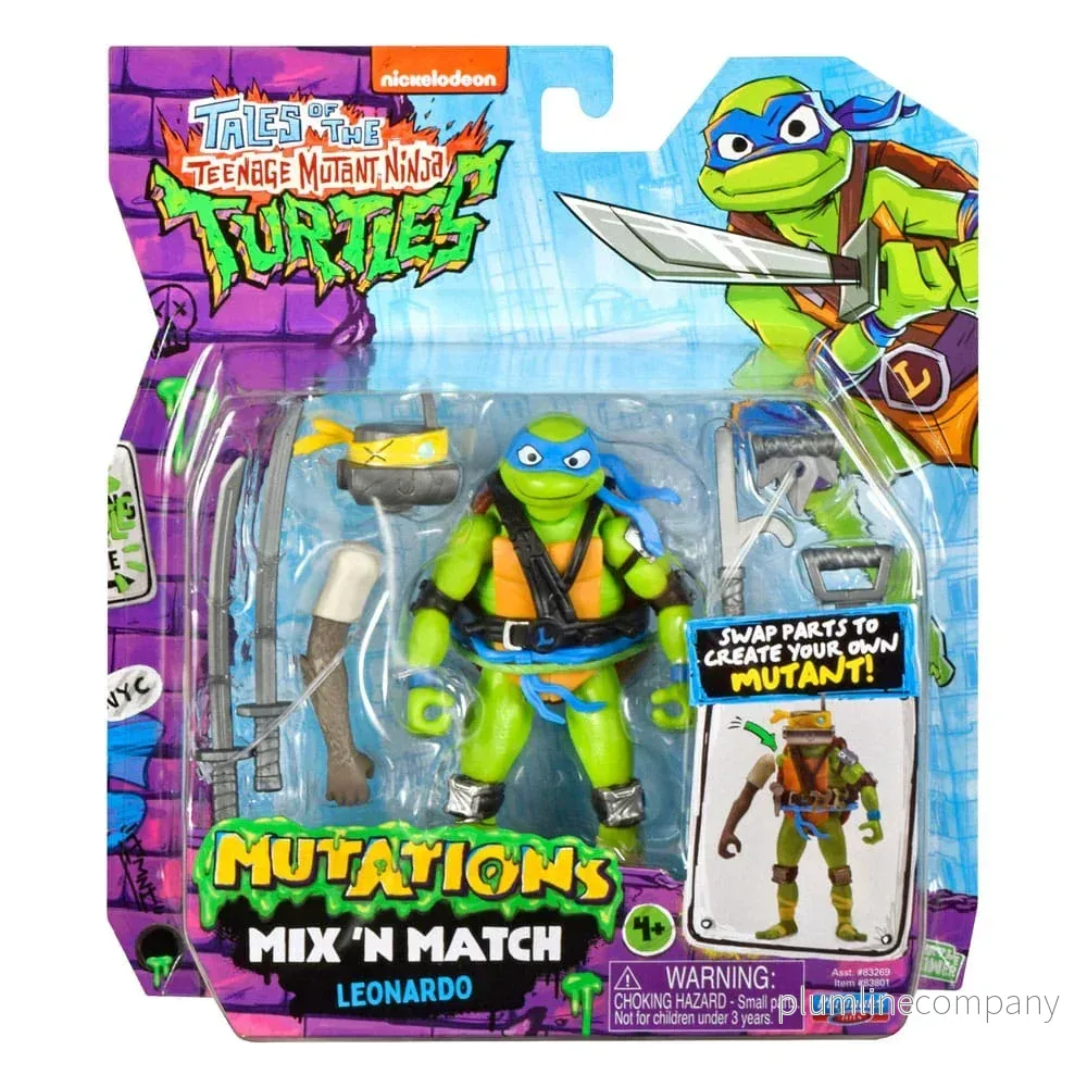 Tales of the Teenage Mutant Ninja Turtles Mix 'n Match Action Figur Leonardo 12 cm - Bild 3