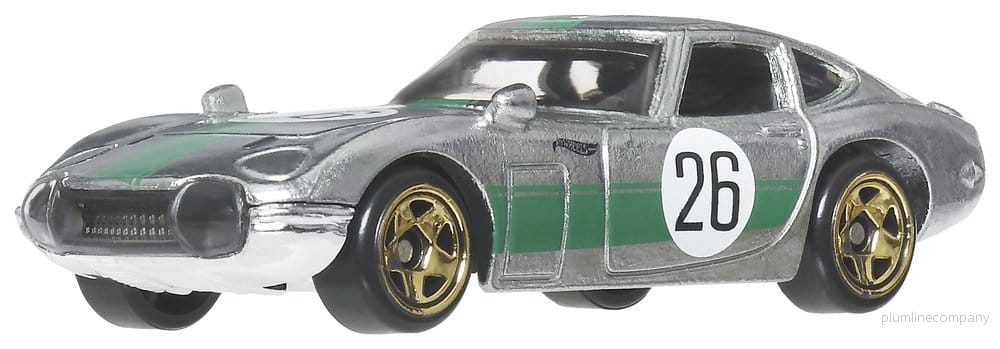 Hot Wheels Silver Series Die-Cast Fordon 6-Pack 1/64 ZAMAC - Bild 3