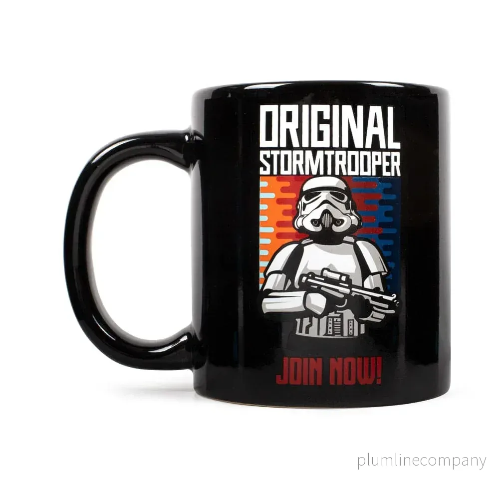 Original Stormtrooper Mug Gå med nu Svart Original Stormtrooper Mug Gå med nu Svart